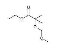 2-(甲氧基甲氧基)-2-甲基丙酸乙酯 结构式