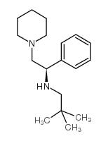 (R)-(-)-N-新戊基-1-苯基-2-(1-吡啶烷)乙胺 结构式