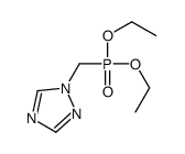 [1,2,4]Triazol-1-ylmethyl-phosphonic acid diethyl ester 结构式