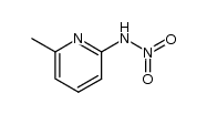 2-Pyridinamine, 6-methyl-N-nitro- 结构式