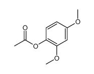 乙酸-2,4-二甲氧基苯酯 结构式