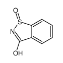 1,2-Benzisothiazolin-3-one 1-Oxide 结构式