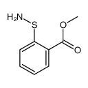 methyl 2-(aminothio)benzoate 结构式