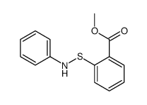 methyl 2-(anilinosulfanyl)benzoate 结构式