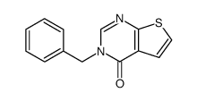 3-苄基-3H-噻吩并[2,3-d]嘧啶-4-酮 结构式