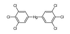 bis(3,4,5-trichlorophenyl)mercury 结构式