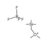 Dimethyl((trimethylsilyl)methyl)oxonium Tetrafluoroborate 结构式