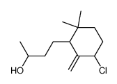 4-(5-氯-2,2-二甲基-6-亚甲基环己基)丁-2-醇 结构式