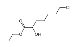 7-氯-α-羟基庚酸乙酯 结构式