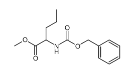 Cbz-D,L-正缬氨酸甲酯 结构式