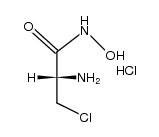 3-氯-D-丙氨酸羟胺 盐酸盐 结构式