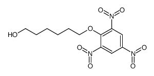 1-(6-hydroxyhexoxy)-2,4,6-trinitrobenzene 结构式