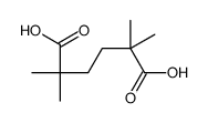 2,2,5,5-四甲基己二酸 结构式