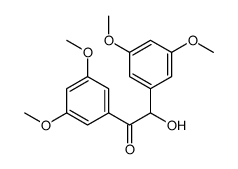 1,2-双(3,5-二甲氧基苯基)-2-羟基乙酮 结构式