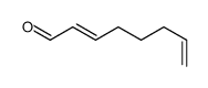 octa-2,7-dienal 结构式