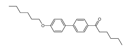 1-(4'-(hexyloxy)-[1,1'-biphenyl]-4-yl)hexan-1-one 结构式