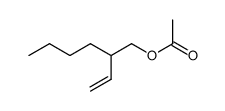 2-乙烯基己基乙酸酯 结构式