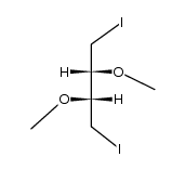 (2R,3R)-1,4-二碘-2,3-二甲氧基丁烷 结构式