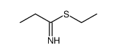 thiopropionimidic acid ethyl ester 结构式