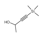 (+)-4-trimethylsilyl-3-butyn-2-ol 结构式