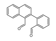 2-(2-甲酰基苯基)-1-萘甲醛 结构式