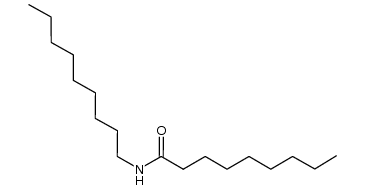 N-壬基壬酰胺 结构式