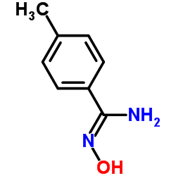 4-甲基苯甲酰胺肟 结构式