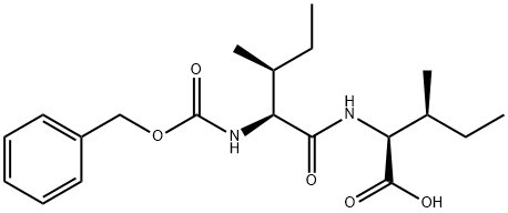 Z-异亮氨酸-异亮氨酸 结构式