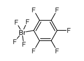 Benzene, 1,2,3,4,5-pentafluoro-6-(tetrafluorobromo)- 结构式