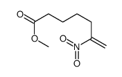 6-Heptenoic acid, 6-nitro-, methyl ester 结构式