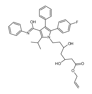阿托伐他汀烯丙基酯 结构式