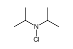N-氯-N,N-二异丙基胺 结构式