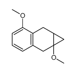 1H-Cyclopropa[b]naphthalene, 1a,2,7,7a-tetrahydro-1a,6-dimethoxy- 结构式