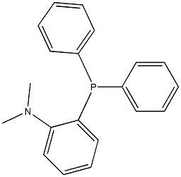 2-(二苯基膦基)-N,N-二甲基苯胺 结构式