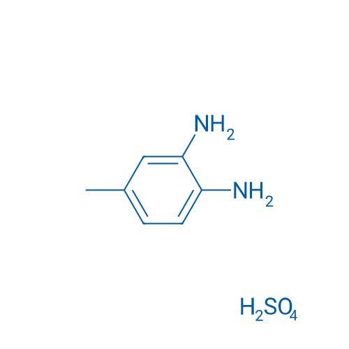3,4-二氨基甲苯硫酸盐 结构式