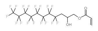 3-全氟辛基2-丙烯酸羟丙酯 结构式
