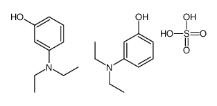N,N-二乙基-M-氨基酚硫酸盐 结构式