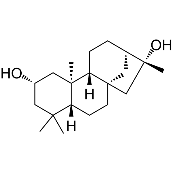 2,16-Kauranediol 结构式