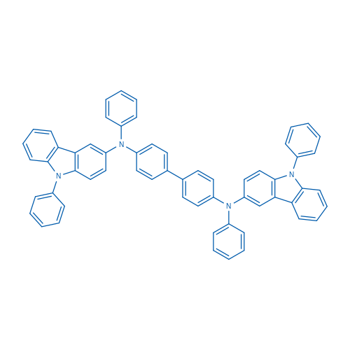N,N-苯基-N,N-(9-苯基-3-咔唑基)-1,1'-联苯-4,4'-二胺 结构式