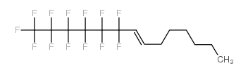 1-(全氟己基)辛-1-烯 结构式