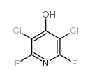 3,5-二氯-2,6-二氟-4-羟基吡啶 结构式