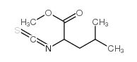 L-2-异硫代氰酰基-4-甲基戊酸甲酯 结构式
