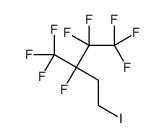 1,1,1,2,2,3-六氟-3-(三氟甲基)-5-碘戊烷 结构式