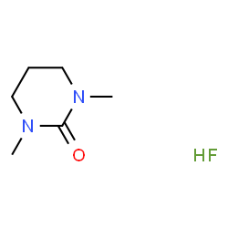 N,N-二甲基丙脲氟化氢络合物 结构式