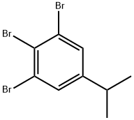 1,2,3-三溴-5-异丙苯 结构式