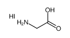 2-氨基乙酸氢碘酸盐 结构式