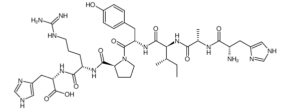 转铁蛋白靶向肽 结构式