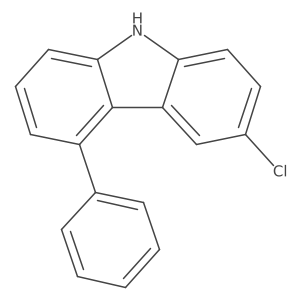 3-氯-5-苯基-9H-咔唑 结构式