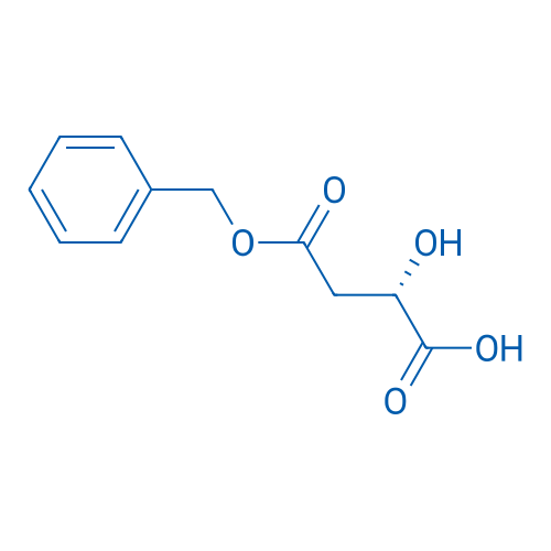 (S)-4-(苄氧基)-2-羟基-4-氧代丁酸 结构式