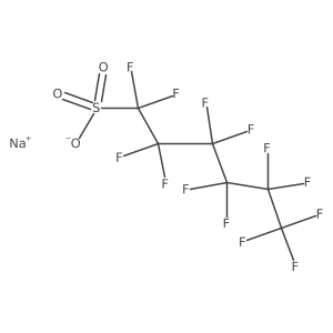 全氟己烷磺酸钠-13C3 结构式